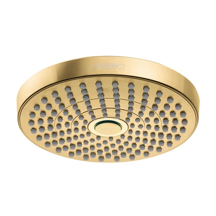 Croma S 180 2-Jet Rain Fixed Shower Head with Select