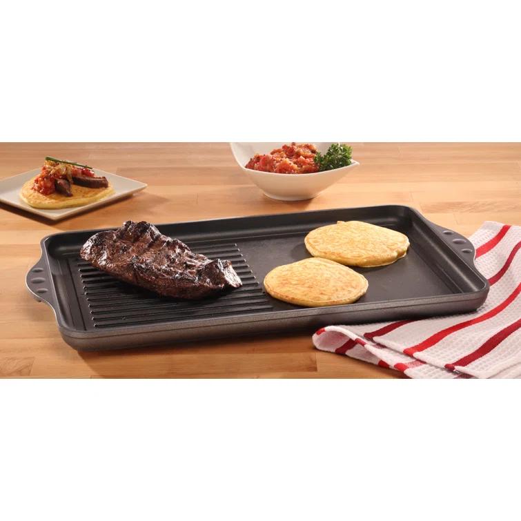 11" x 17" Aluminum Nonstick Grill/Griddle Pan