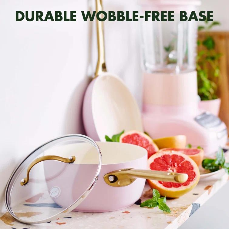 GreenPan Reserve Hard Anodized Healthy Ceramic Nonstick 10 Piece Cookware Set