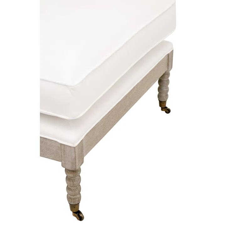 Rosalind Wheeler Chaddrick Stitch Hand Round Arms Down Feather Chaise Lounge
