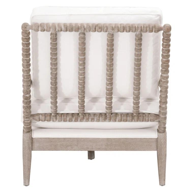 Rosalind Wheeler Chaddrick Stitch Hand Round Arms Down Feather Chaise Lounge
