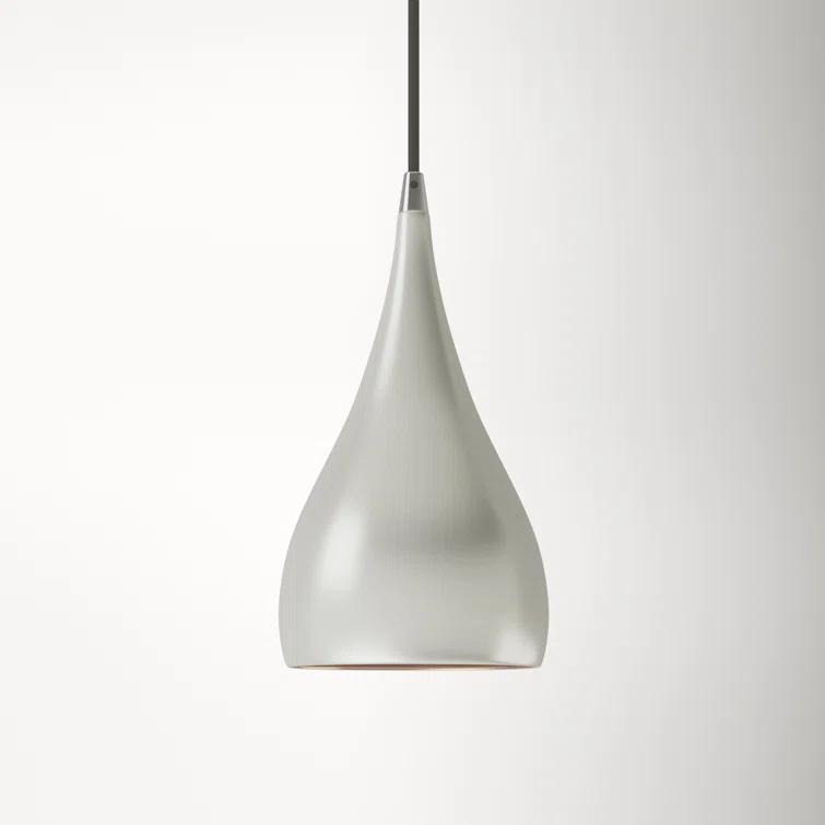 Schultz Single Light Metal Dimmable Pendant