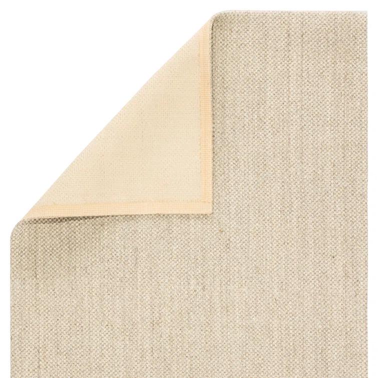 Jaipur Living Neutral 5x8 Area Rug, Solid, White/Taupe