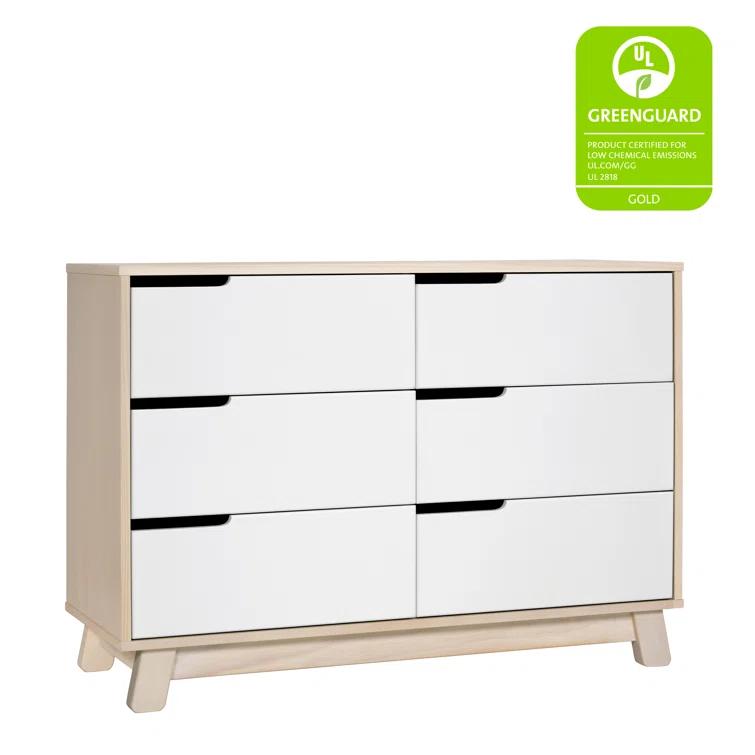 Hudson 6 Drawer 48" W Double Dresser