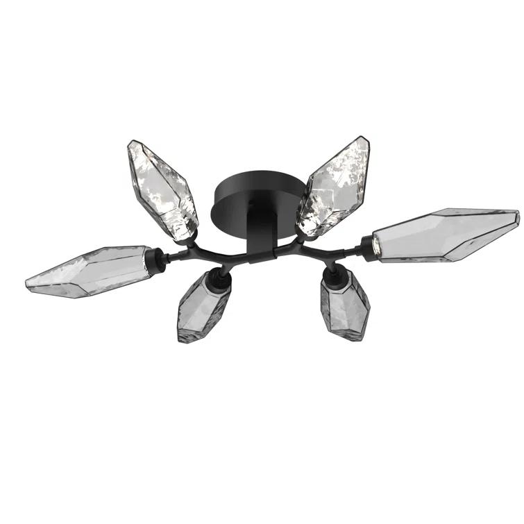 Crystal LED Flush Mount