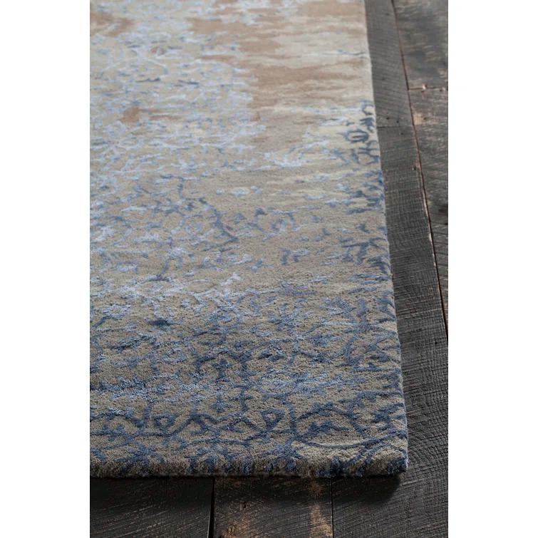 Rupec Wool Abstract Area Rug