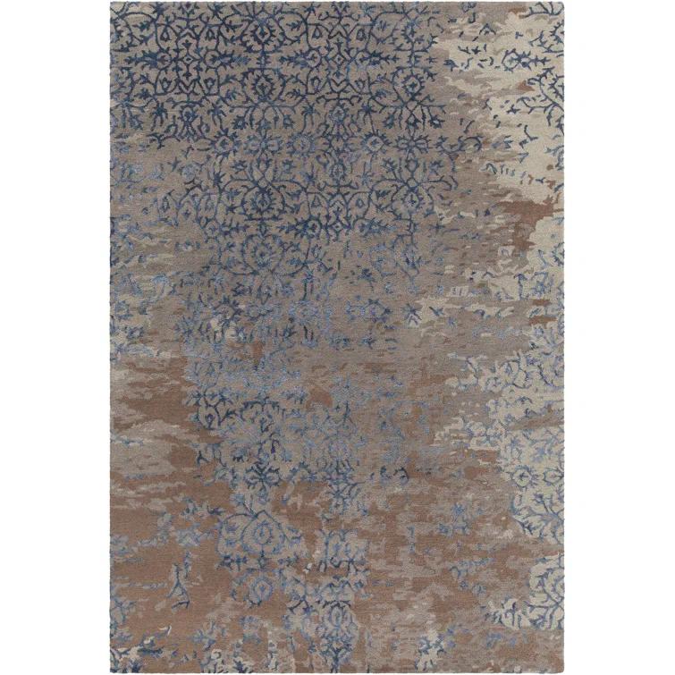 Rupec Wool Abstract Area Rug