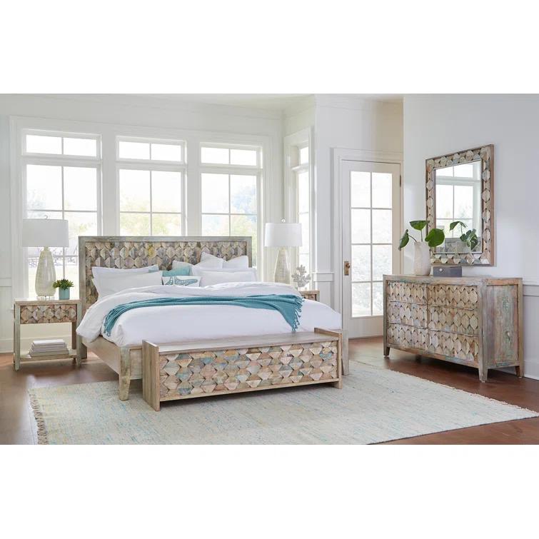 Dakota Fields Beahn Solid Wood Platform Bed