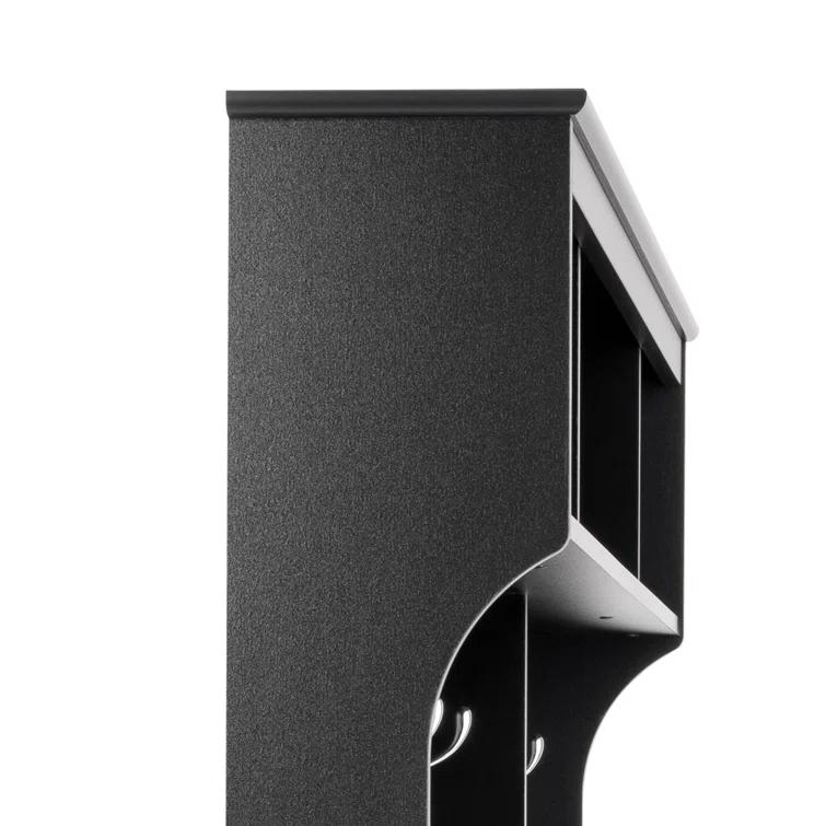 Gracie Oaks Gracie Hall Tree 60'' Wide with Bench and Shoe Storage