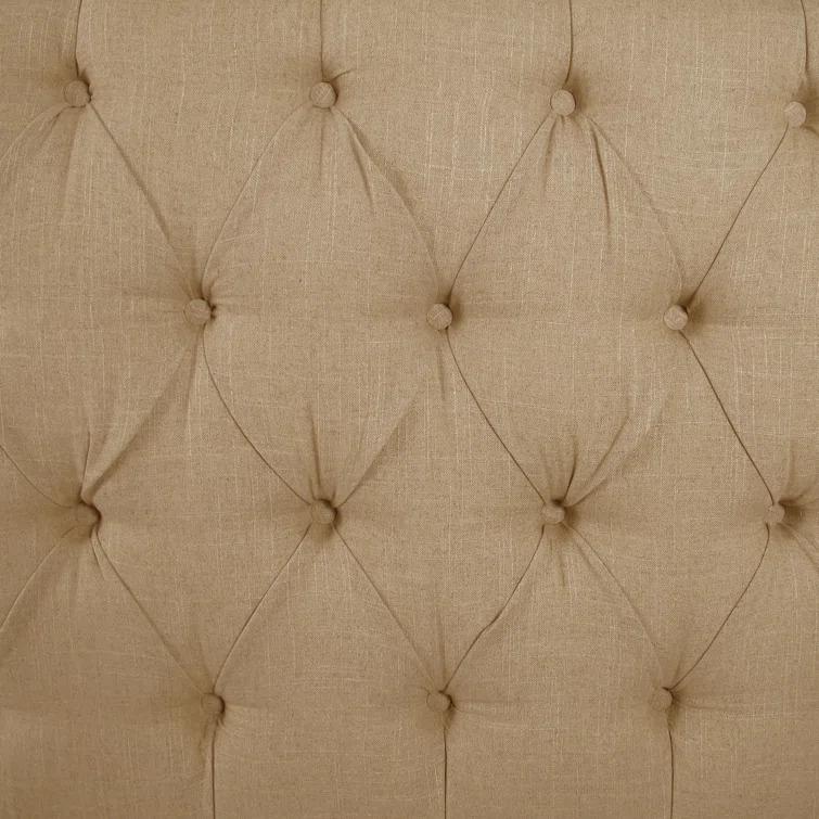 Annabel Upholstered Wingback Bed