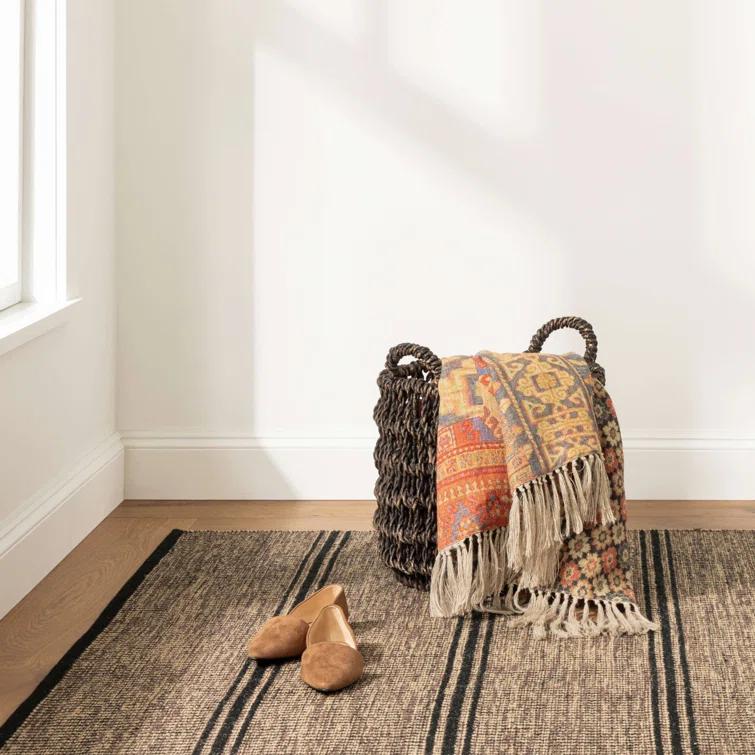 Malta Camel Handwoven Wool Rug