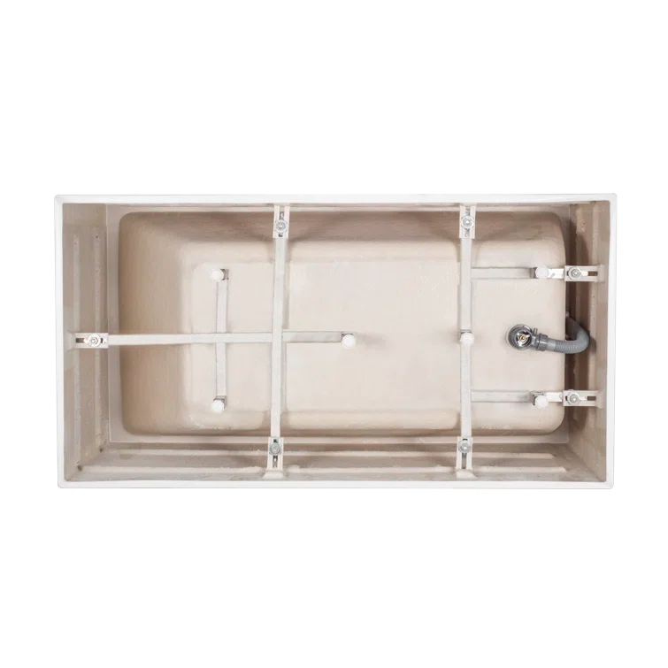 47" x 29" Freestanding Soaking Acrylic Bathtub