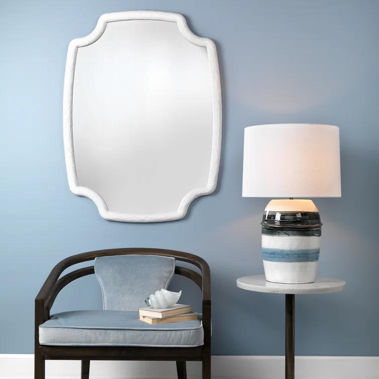 Amandine Mirror - White