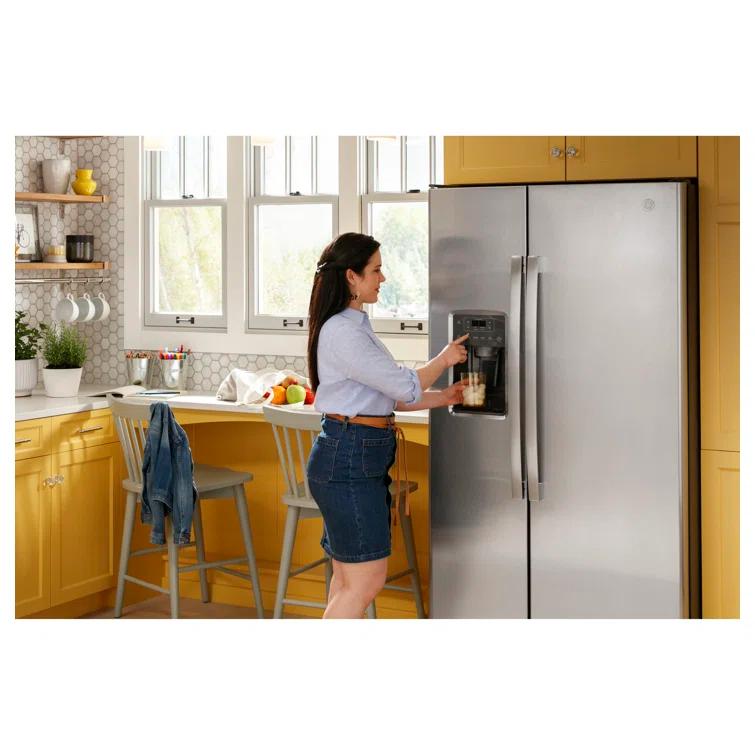 GE 33" Side By Side 23 cu. ft. Refrigerator
