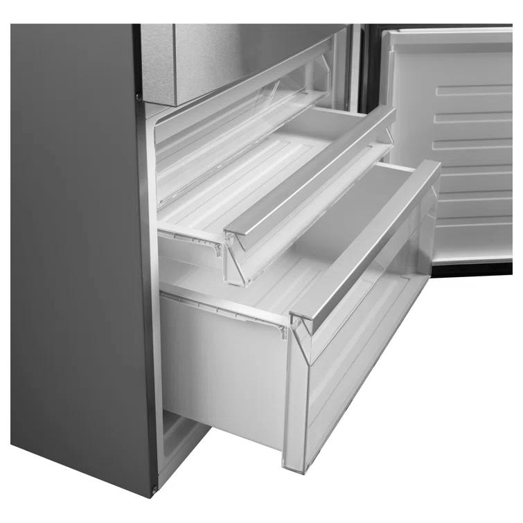 GE Appliances 31" Counter Depth Bottom Freezer 17.7 cu. ft. Refrigerator GBE17HYRFS