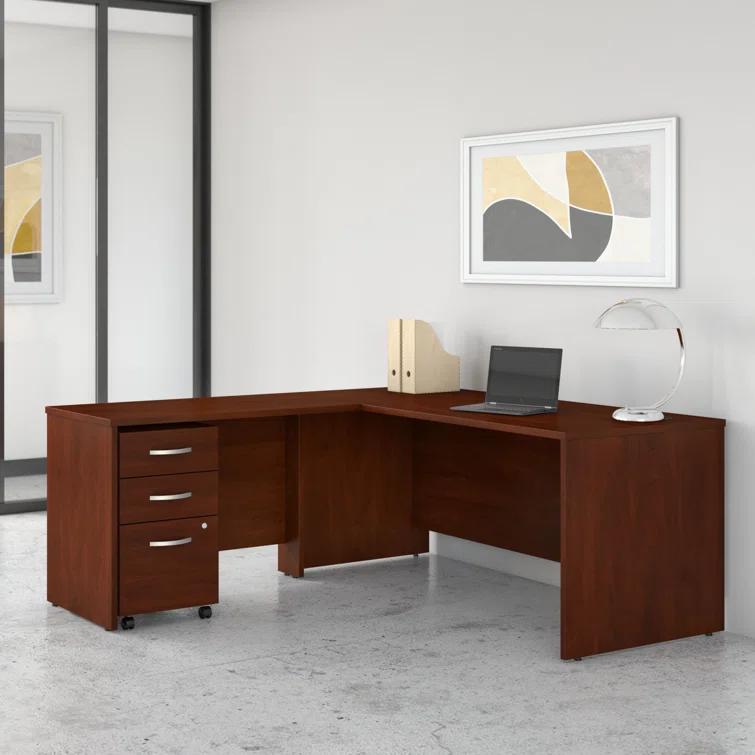Studio C L Shaped Desk with Return