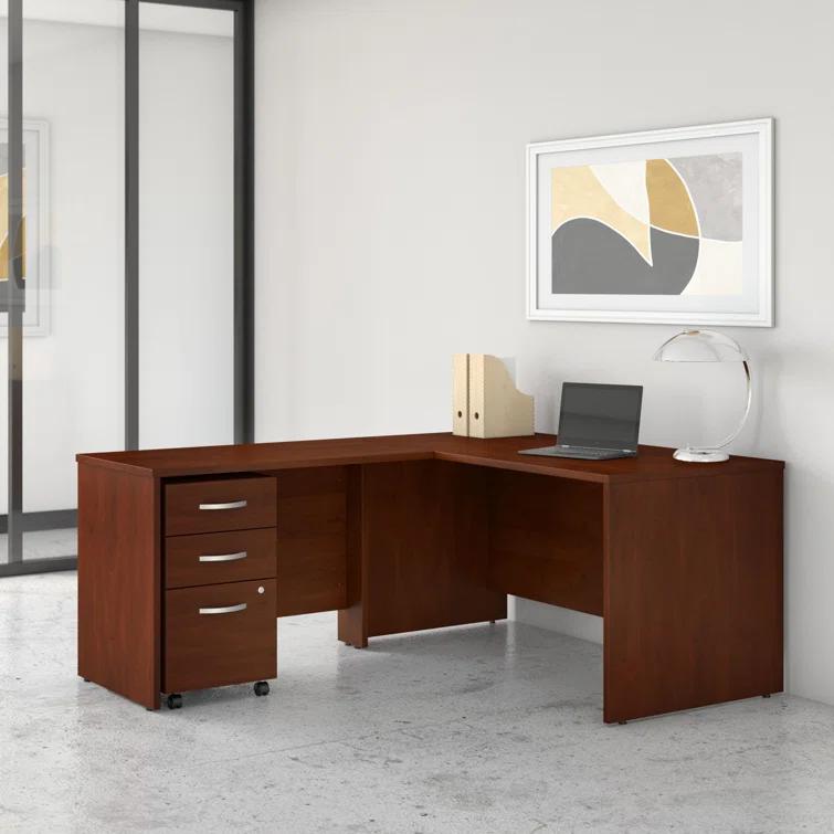 Studio C L Shaped Desk with Return
