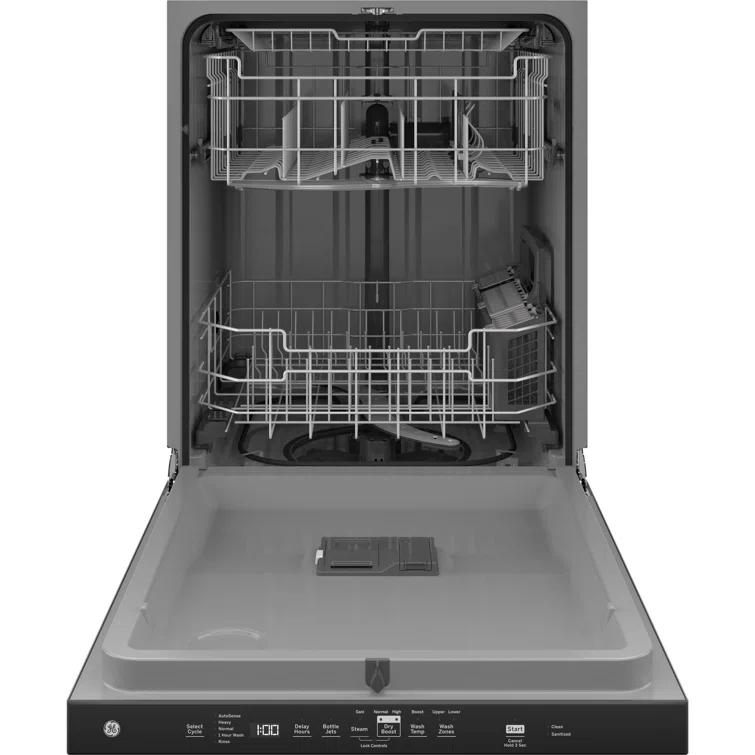 GE Appliances 24" 50 dBA Built-In Digital Control Dishwasher GDP630PYRFS
