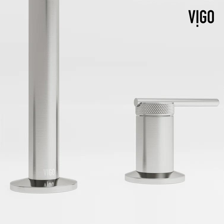 Sterling 7" H Two Handle Widespread Bathroom Faucet