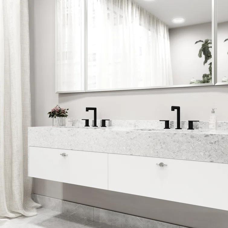 Sterling 7" H Two Handle Widespread Bathroom Faucet