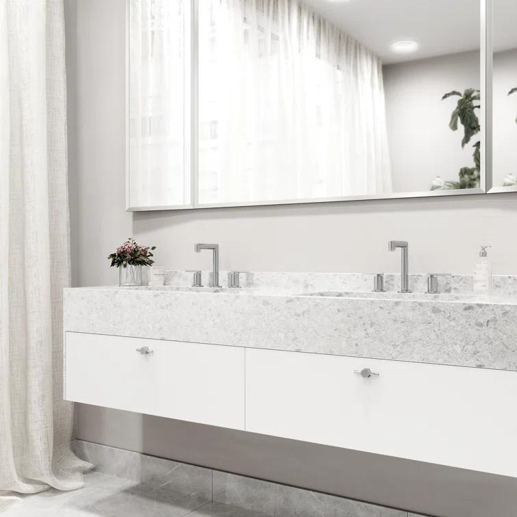 Sterling 7" H Two Handle Widespread Bathroom Faucet