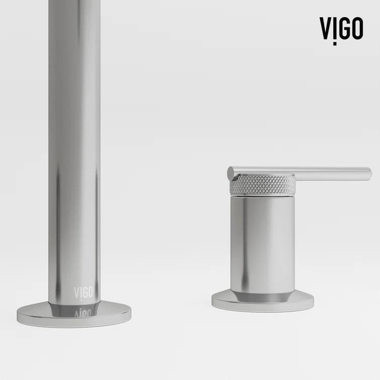 Sterling 7" H Two Handle Widespread Bathroom Faucet