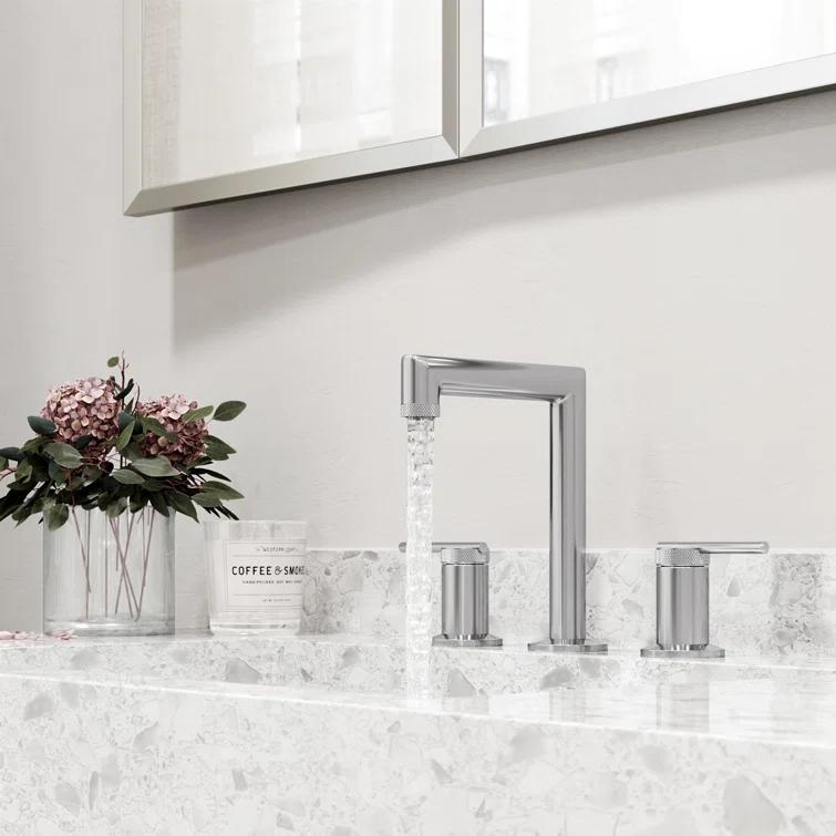 Sterling 7" H Two Handle Widespread Bathroom Faucet