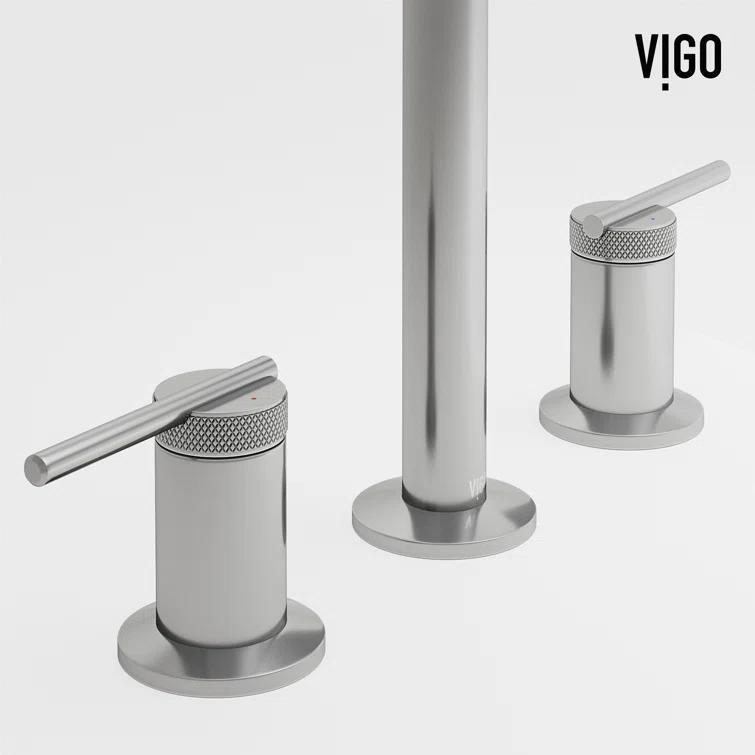 Sterling 7" H Two Handle Widespread Bathroom Faucet