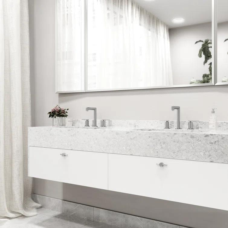 Sterling 7" H Two Handle Widespread Bathroom Faucet