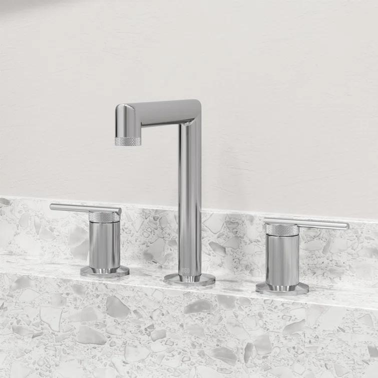 Sterling 7" H Two Handle Widespread Bathroom Faucet