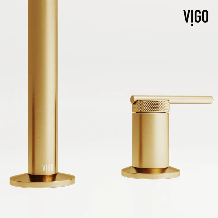 Sterling 7" H Two Handle Widespread Bathroom Faucet