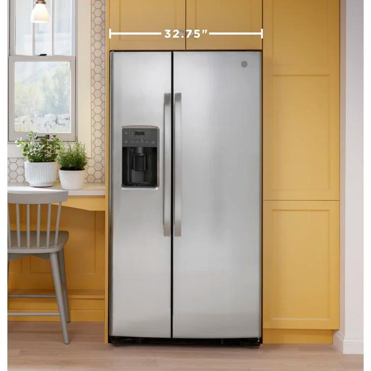 GE 33" Side By Side 23 cu. ft. Refrigerator