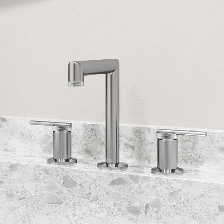 Sterling 7" H Two Handle Widespread Bathroom Faucet