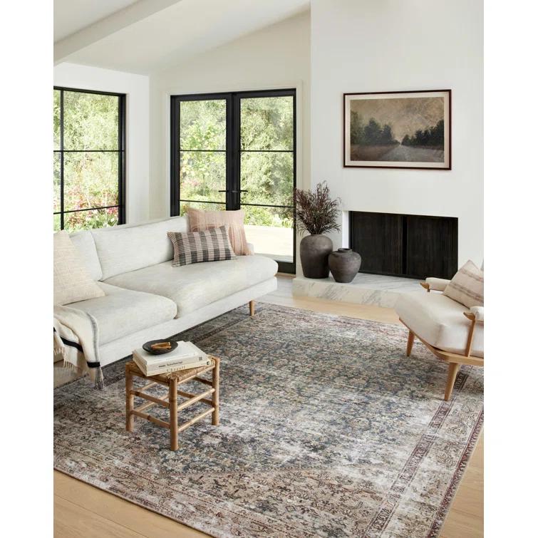 Amber Lewis x Loloi Georgie Teal / Antique Area Rug