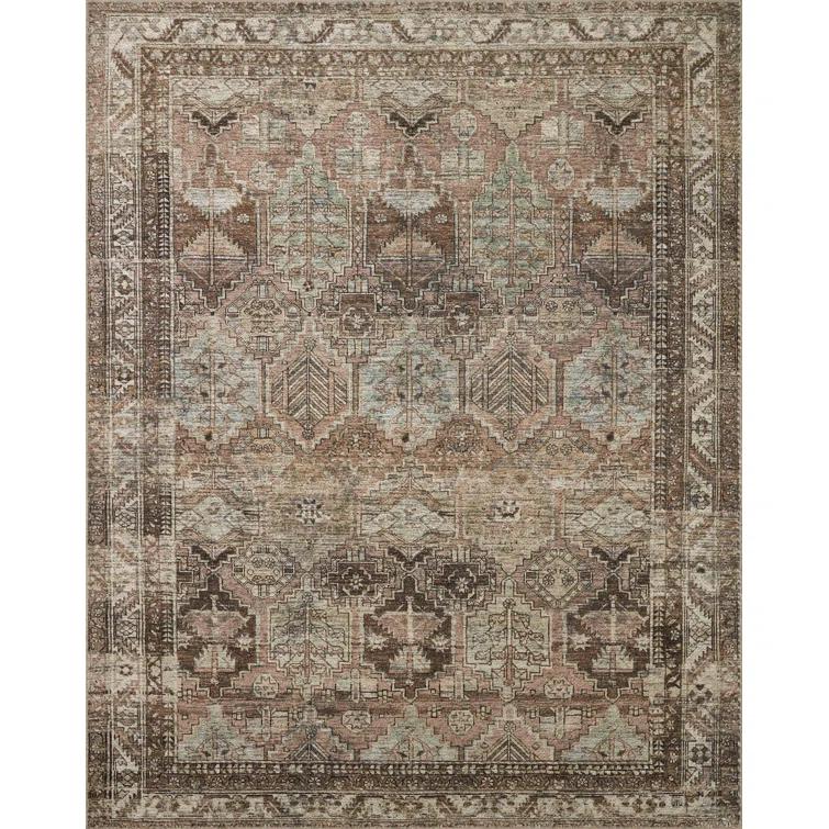 Billie Rug by Amber Lewis x Loloi - Clay and Sage / 7'6" x 9'6"