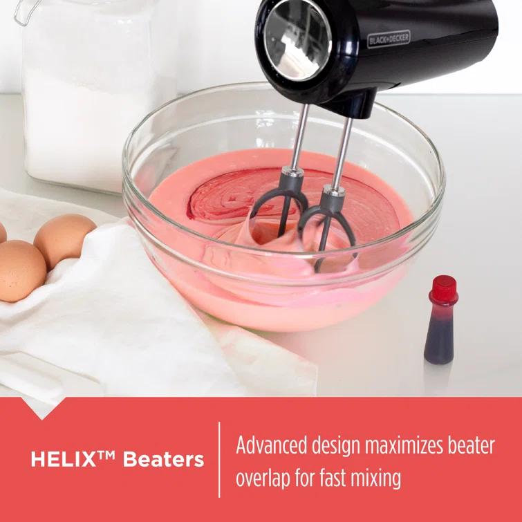 BLACK+DECKER 5 Speed Hand Mixer