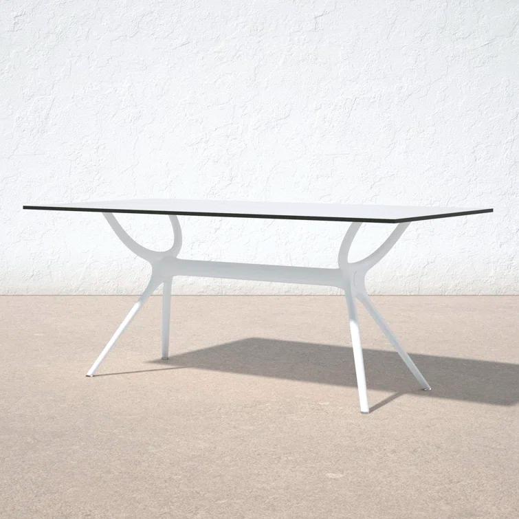 Farrah Synthetic Laminate Outdoor Dining Table