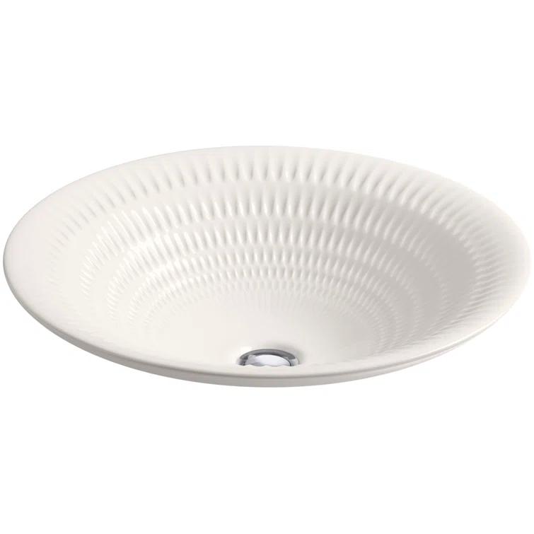 Kohler Derring® Carillon , Artist Editions Round Carillon Wading Pool Bathroom Sink