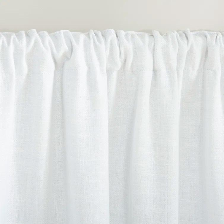 Linen Herringbone Blackout Polyester Curtain