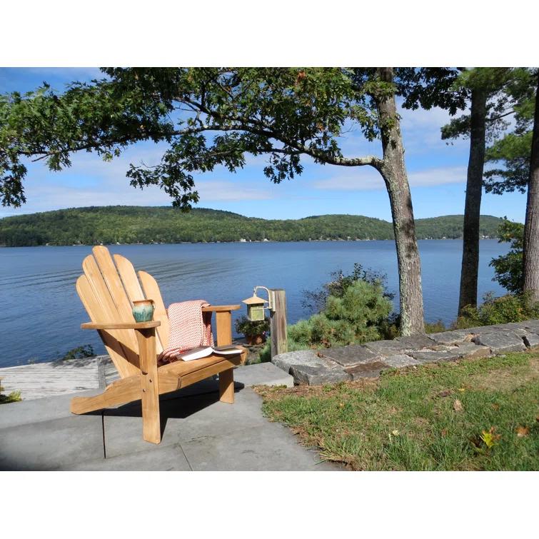 Highland Dunes Wingate Teak Adirondack Chair
