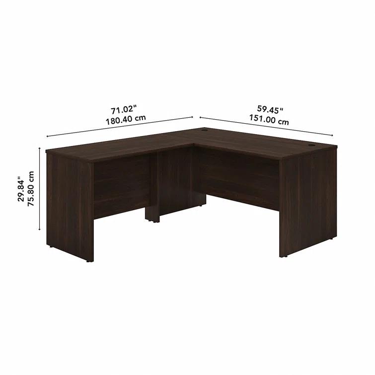 Studio C L Shaped Desk with Return