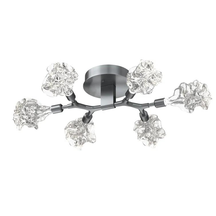 Blossom Glass LED Flush Mount