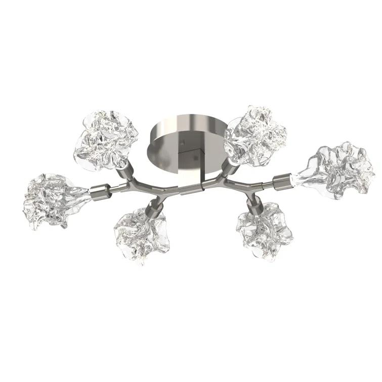 Blossom Glass LED Flush Mount