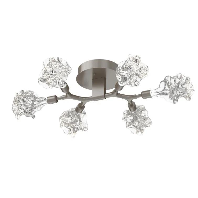 Blossom Glass LED Flush Mount