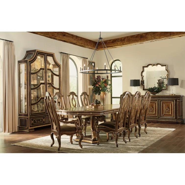 Maitland-Smith Sovereign Extendable Mahogany Solid Wood Dining Table