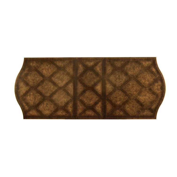 Maitland-Smith Sovereign Extendable Mahogany Solid Wood Dining Table