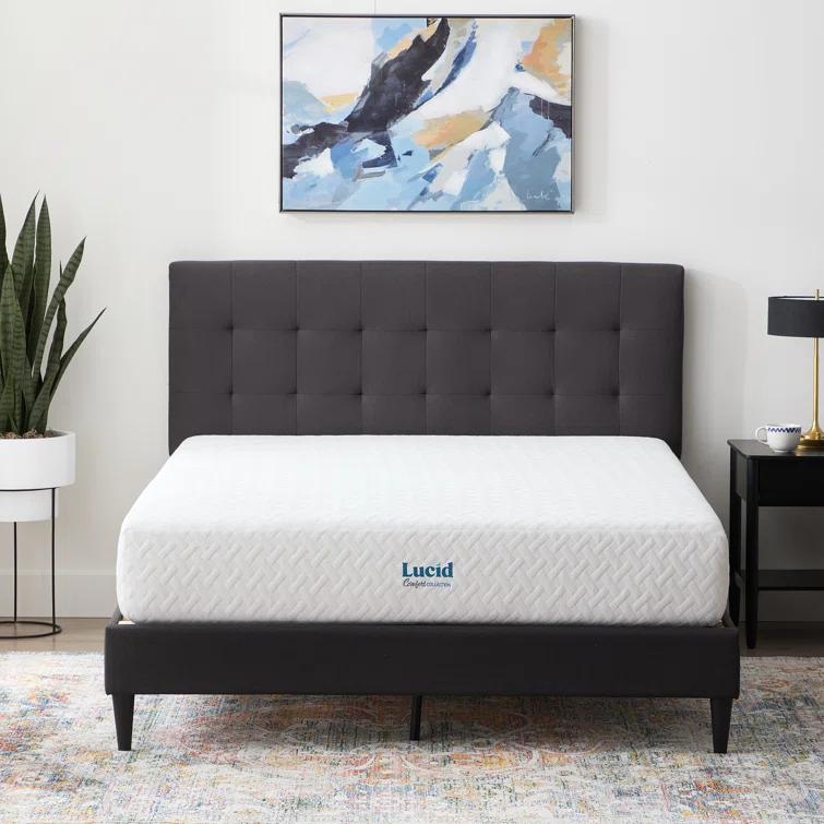Lucid LUCID Firm Cooling Gel infused Memory Foam Mattresses