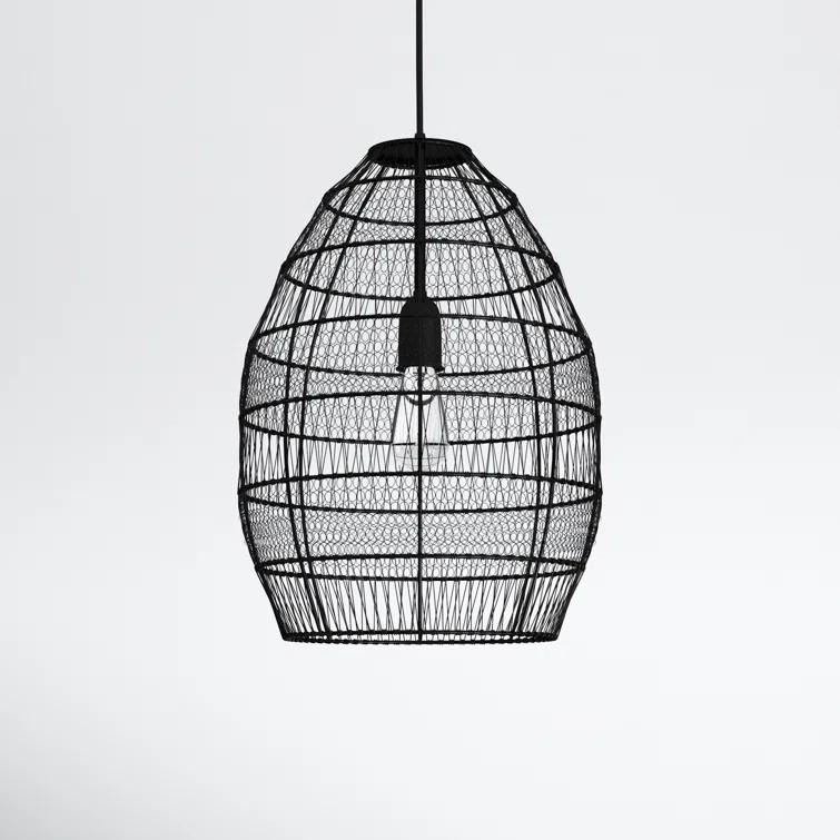 Neddie Single Light Metal Dimmable Pendant