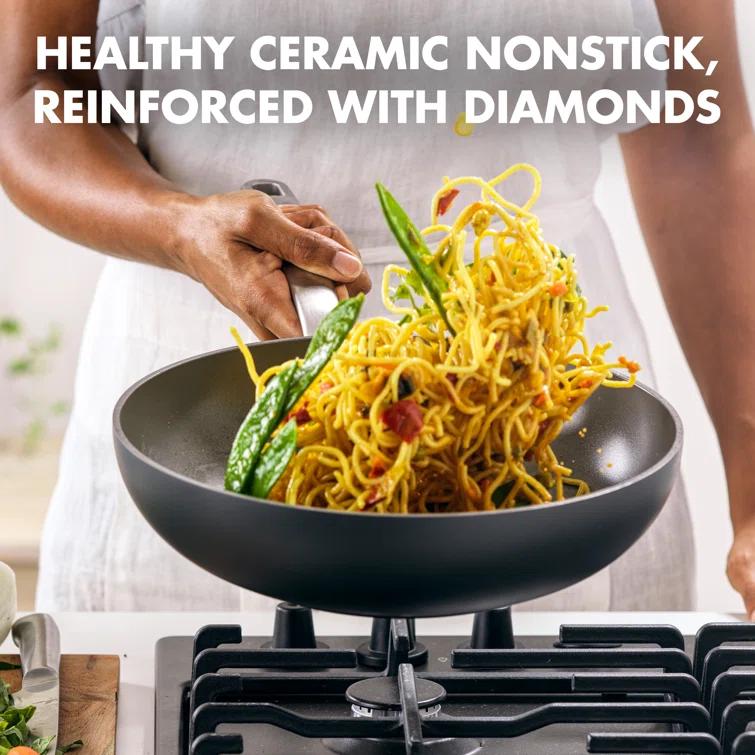 GreenPan GreenPan Chatham Healthy Ceramic Nonstick, 11" Wok