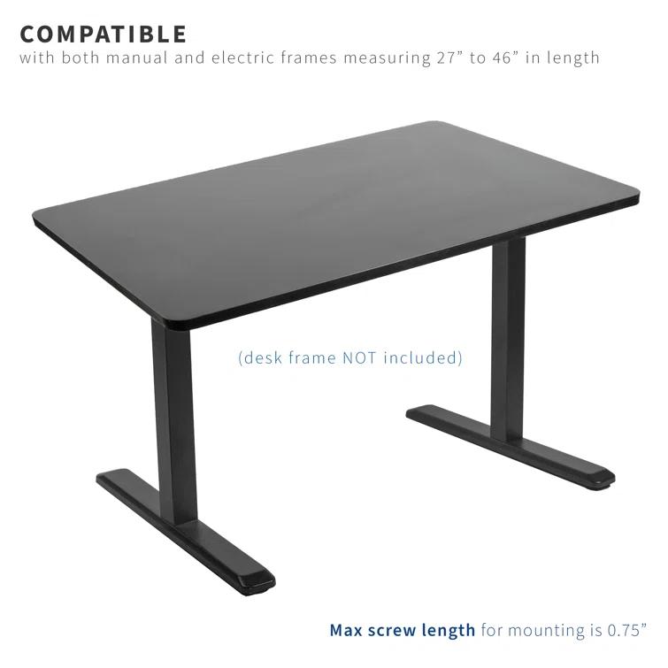 Universal Table Top for Sit to Stand Desk Frames